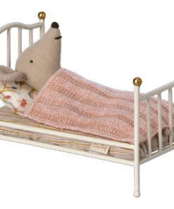 Maileg Vintage Bed Mouse Off White