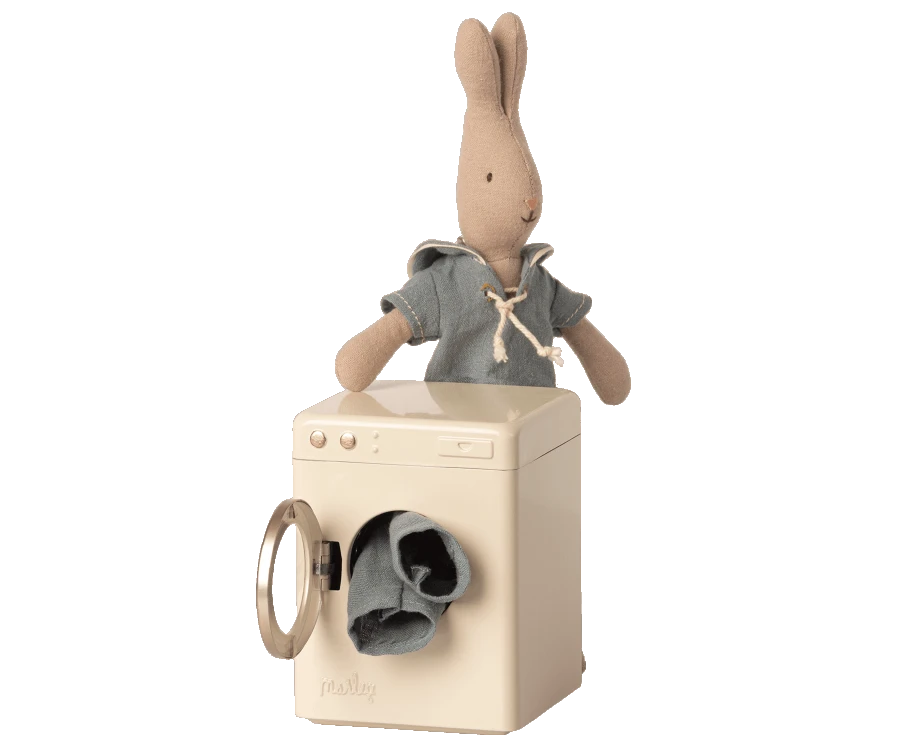 Maileg Metal Retro Washing Machine 3 Maileg Metal Retro Washing Machine