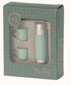 Maileg Mint Thermos and Cups