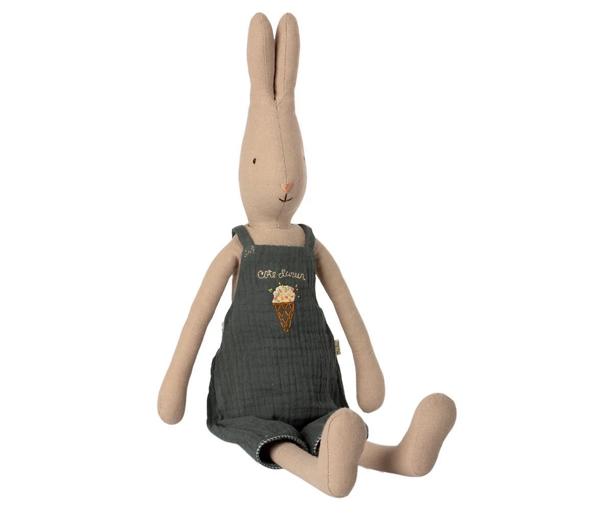 Maileg Rabbit Size 3 Green Overalls 1 Maileg Rabbit Size 3 Green Overalls