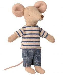 Maileg Topolino Fratello Maggiore Maglietta A Righe