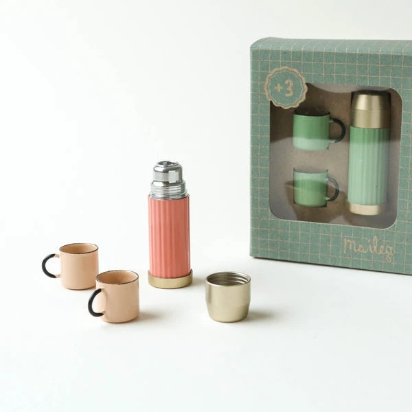 Maileg Thermos And Cups For Mice 2 Maileg Thermos And Cups For Mice