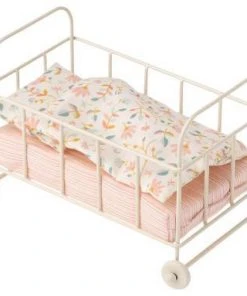 Maileg Baby Cot Metal Micro