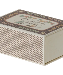 Maileg Twin Baby Mice In Matchbox