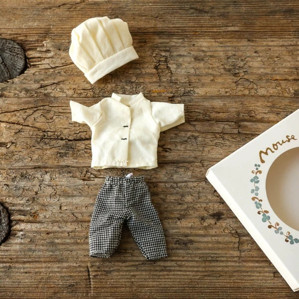 Maileg Chef Clothes For Big Brother/Sister Mouse 3 Maileg Chef Clothes For Big Brother/Sister Mouse