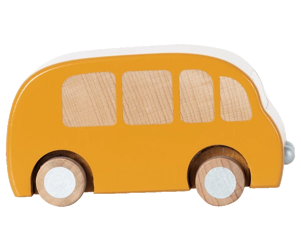 Maileg Wooden Bus Toy 1 Maileg Wooden Bus Toy