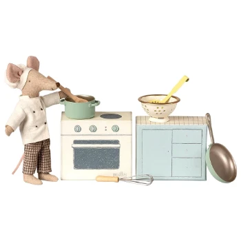 Maileg 8cm Cooking Set Toy 1 Maileg 8cm Cooking Set Toy