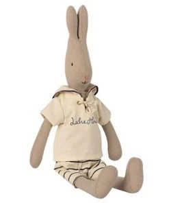 Maileg Rabbit Sailor Size 2 Off White Petrol