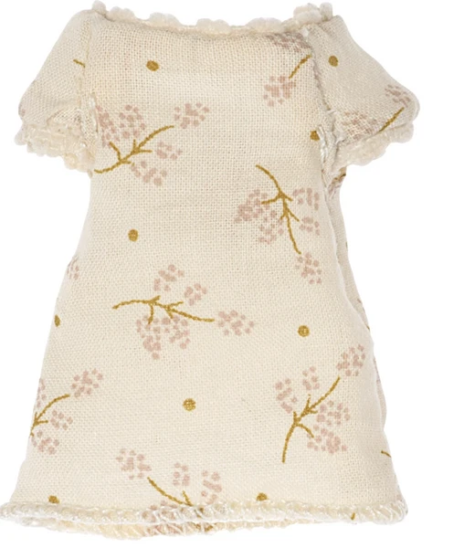 Maileg Little Sister Mouse Nightgown 1 Maileg Little Sister Mouse Nightgown