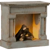Maileg Fireplace Vintage Blue By