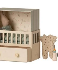 Maileg Baby Room with Micro Rabbit