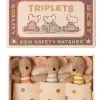 Maileg Baby Mice Triplets In Matchbox