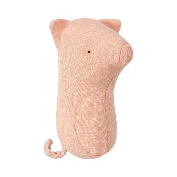 Maileg Noah's Friends - Pig Rattle 1 Maileg Noah's Friends - Pig Rattle