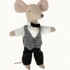 Maileg Waiter Clothes Set for Big Brother Mouse