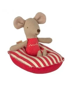 Maileg Bote De Goma Rojo Para Ratón Pequeño