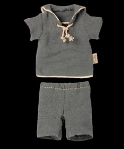 Maileg Rabbit Sailor Dusty Blue Size 1