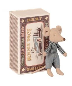 Maileg Mouse In Matchbox Little Brother
