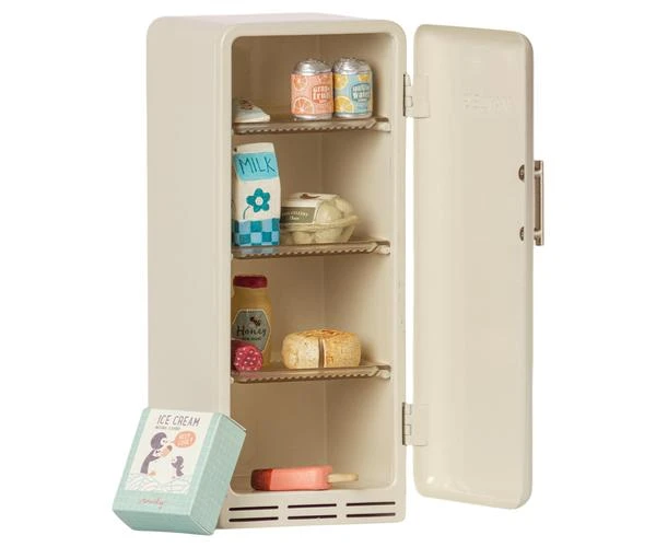 Maileg Miniature Fridge Off White 2 Maileg Miniature Fridge Off White