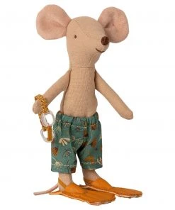 Maileg Beach Mice Big Brother In Cabin De Plage