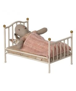 Maileg Vintage Bed - Mouse Off-white