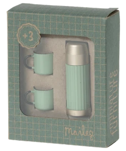 Maileg Thermos And Cups Mint By