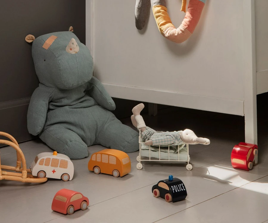 Maileg Voiture De Police en Bois 6 Maileg Voiture De Police en Bois