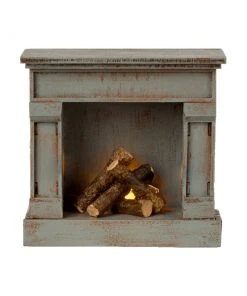 Maileg Chimenea Miniatura - Vintage Blue