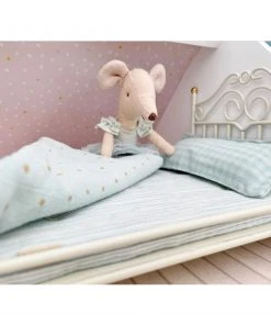 Maileg Vintage Bed, Micro - Off white