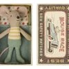Maileg 10cm Little Brother Mouse in Box