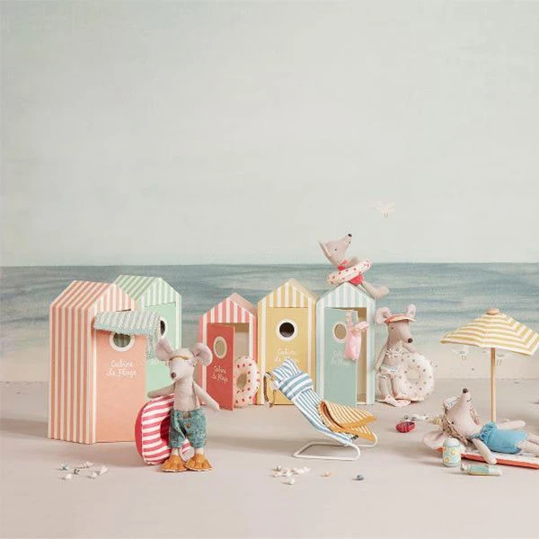 Maileg Beach Set Big Brother Mouse 4 Maileg Beach Set Big Brother Mouse