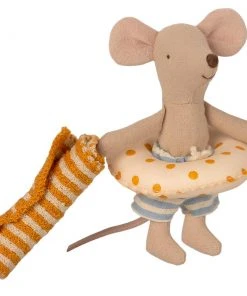 Maileg Little Brother Mouse In His Beach Cabin Toy 6 Maileg Little Brother Mouse In His Beach Cabin Toy