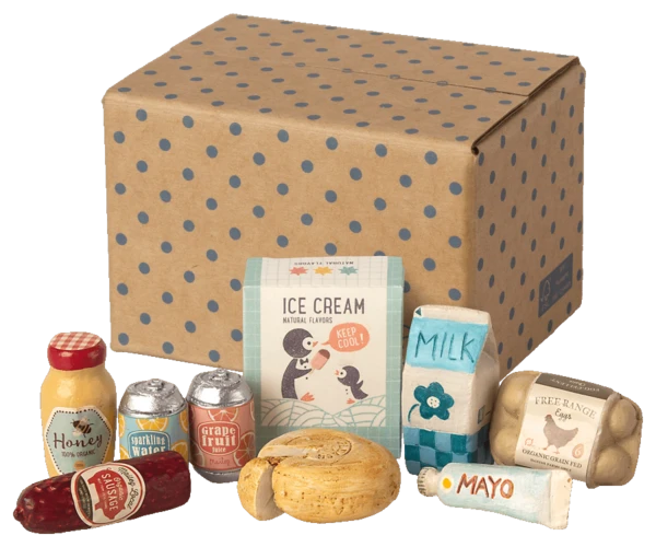 Maileg Miniature Grocery Box 2 Maileg Miniature Grocery Box