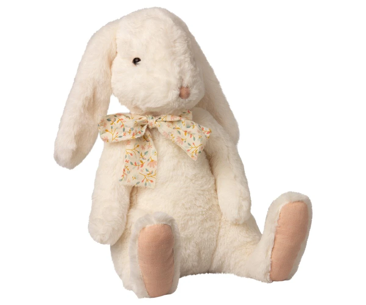 Maileg Fluffy Bunny Rabbit Plush Toy White 1 Maileg Fluffy Bunny Rabbit Plush Toy White