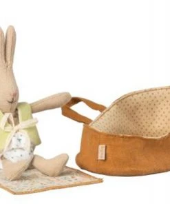 Maileg Micro Rabbit In Carrycot