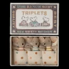 Maileg Triplets, Baby Mice In Matchbox