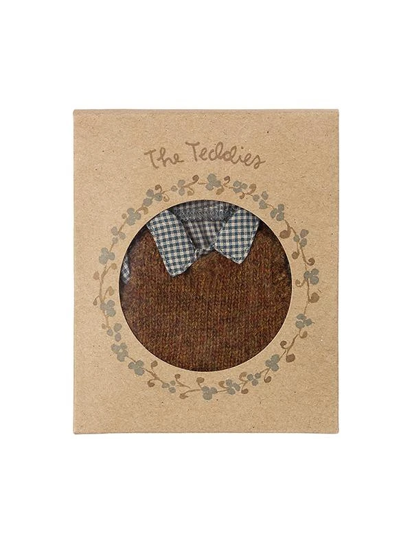 Maileg Papa Teddy Con Vestiti Invernali 2 Maileg Papa Teddy Con Vestiti Invernali