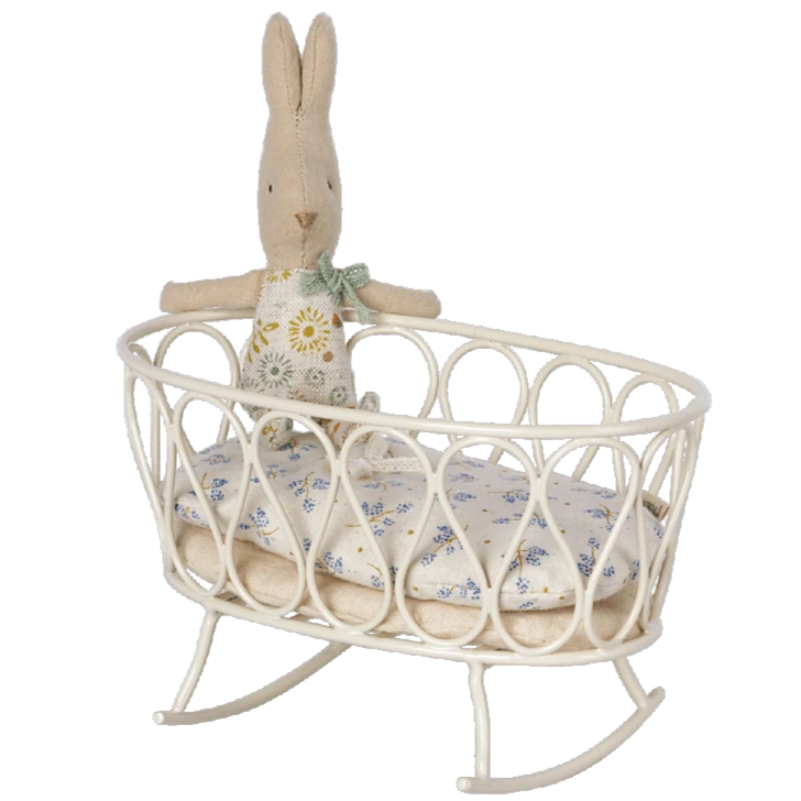 Maileg Culla Per Topolini E Coniglietti - My Blue 1 Maileg Culla Per Topolini E Coniglietti - My Blue