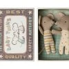 Maileg Topolini Baby Twins In Scatola