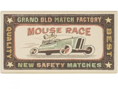 Maileg Big Brother Mouse in Retro Style Matchbox Toy 3 Maileg Big Brother Mouse in Retro Style Matchbox Toy
