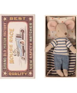 Maileg Big Brother Mouse in Matchbox