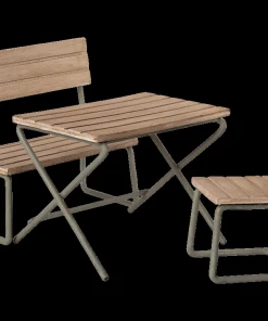 Maileg Garden Set Table With Chair And Bench