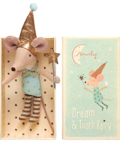 Maileg Perez Mouse in Matchbox Toy