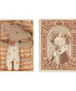 Maileg Sleepy Wakey Mouse in Box