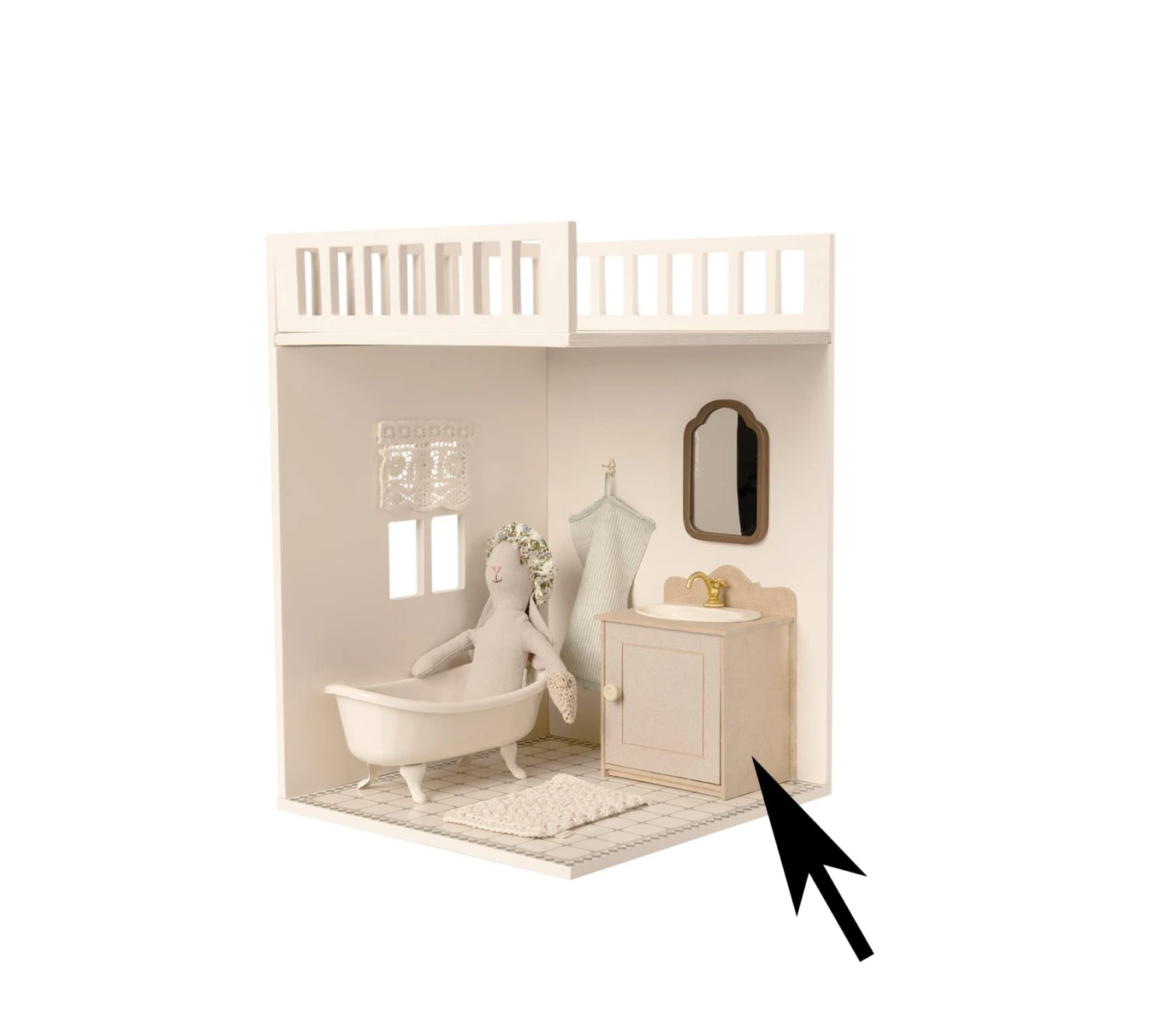 Maileg Miniature bathroom sink 2 Maileg Miniature bathroom sink