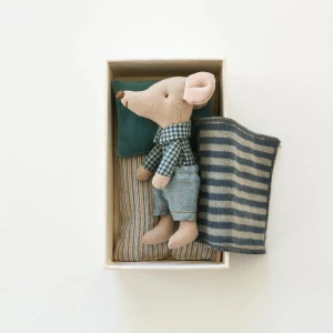 Maileg Little Brother Mouse Toy In Matchbox 2 Maileg Little Brother Mouse Toy In Matchbox