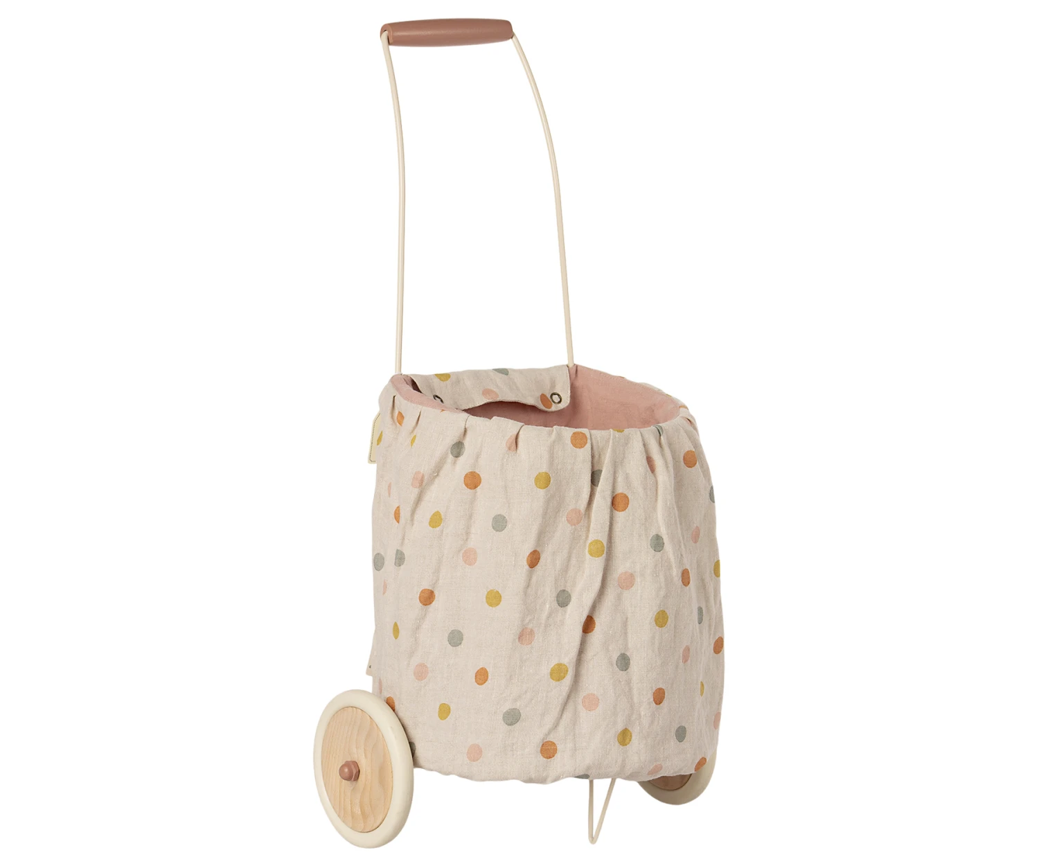 Maileg Trolley - Multi Dots - Rose 1 Maileg Trolley - Multi Dots - Rose