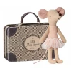 Maileg Big Sister Little Dancing Mouse with Suitcase