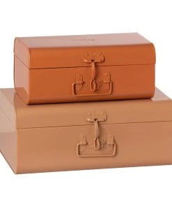 Maileg Storage Suitcase Set Powder / Rose