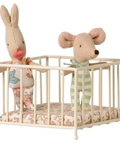 Maileg White Metal Playpen