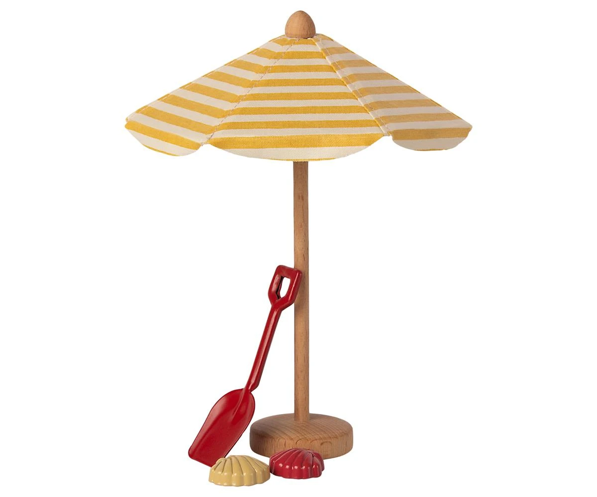 Maileg Beach Umbrella Toy 2 Maileg Beach Umbrella Toy